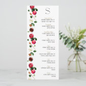 Rosh Hashana Simanim Kaart (Staand voorkant)