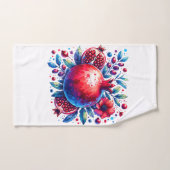 Rosh Hashana Water kleur Granaatappel Handdoek (Handdoek)