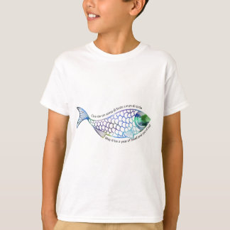 Rosh Hashana zegening in het Judeo-Italiaans T-shirt