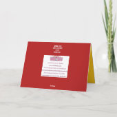 Rosh Hashanah ראש השנה glitterappel en honing Kaart (Achterkant)