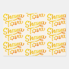 Rosh Hashanah 3 Granaatappels Leuke feestelijke st Inpakpapier Vel