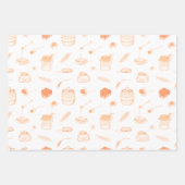 Rosh Hashanah 3 stijlvolle feestelijke elegante va Inpakpapier Vel (Voorkant)