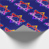 Rosh Hashanah 5783 Joods nieuwjaar Cadeaupapier (Hoek)