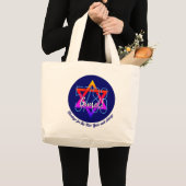 Rosh Hashanah 5783 Joods nieuwjaar Grote Tote Bag (Voorkant (product))