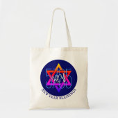 Rosh Hashanah 5785 Joods Nieuwjaar HEY Tote Bag (Voorkant)