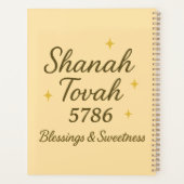 Rosh Hashanah 5786 Planner – Blessings & New Begin (Achterkant)