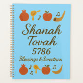 Rosh Hashanah 5786 Planner – Blessings & New Begin (Voorkant)