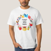 🍯 🍎 Rosh Hashanah - aangepaste tekst T-shirt (Voorkant)