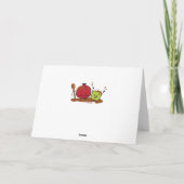 Rosh Hashanah appel granaatappel honing Joods nieu Kaart (Achterkant)