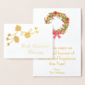 Rosh Hashanah Blessing Folie Kaarten (Display)