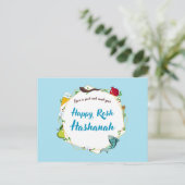 Rosh Hashanah Briefkaart (Staand voorkant)