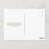 Rosh Hashanah Briefkaart (Achterkant)