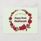 Rosh Hashanah Briefkaart (Voorkant)