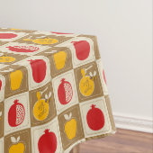 Rosh Hashanah Cotton Tablecloth Tafelkleed (Voorbeeld)