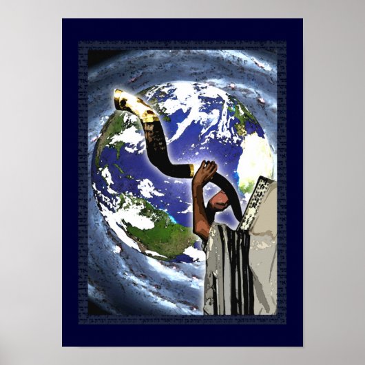Rosh Hashanah Earth Posters & Prints (Voorkant)
