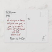 Rosh hashanah feestdag Joods nieuwjaar prachtig Briefkaart (Achterkant)