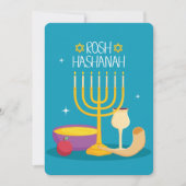 Rosh Hashanah Feestdagenkaart (Voorkant)