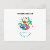 Rosh Hashanah Feestdagenkaart (Voorkant)