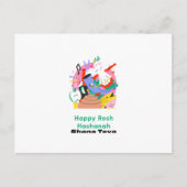 Rosh Hashanah Feestdagenkaart (Voorkant)
