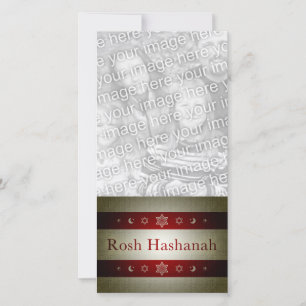 Rosh Hashanah Fotokaart Feestdagenkaart