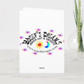 Rosh Hashanah Galaxy Kaart (Achterkant)