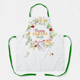 Rosh Hashanah Happy Challah Days Colorful Flora Schort