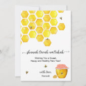 Rosh Hashanah Honey Jewish New Year Card Kaart (Voorkant)