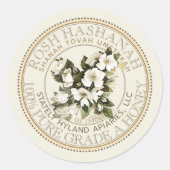 Rosh Hashanah Honey Label Shanah Tovah (Voorkant)