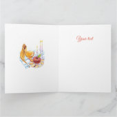 Rosh Hashanah jaar artistiek Kaart (Binnen)