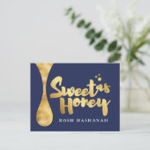 Rosh Hashanah Joods Hebreeuws Nieuwjaar Briefkaart (Staand voorkant)