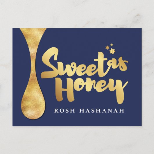 Rosh Hashanah Joods Hebreeuws Nieuwjaar Briefkaart (Voorkant)