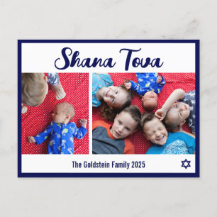 Rosh Hashanah Joods Nieuwjaar 2 Foto Feestdagenkaart