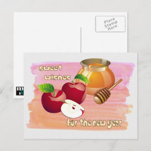 Rosh Hashanah   Joods nieuwjaar Briefkaart
