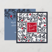 Rosh Hashanah Joods Nieuwjaar Shana Tovah op zwart Feestdagenkaart (Voorkant / Achterkant)