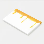 Rosh Hashanah Joods Nieuwjaar Zoete Honing Drops Post-it® Notes (Schuin)