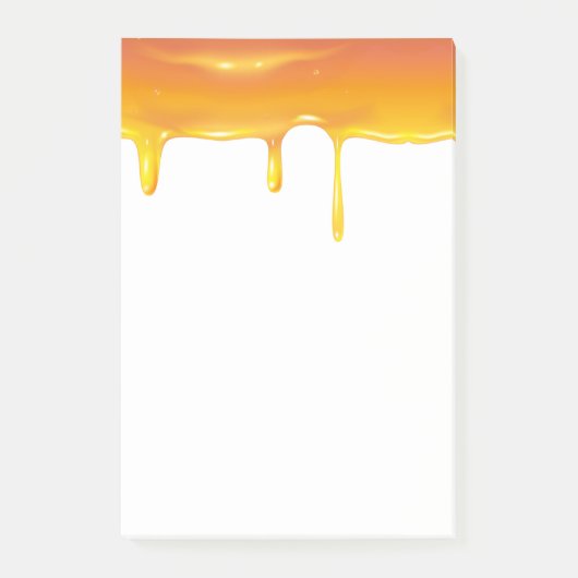 Rosh Hashanah Joods Nieuwjaar Zoete Honing Drops Post-it® Notes (Voorkant)
