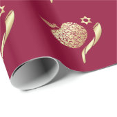Rosh Hashanah, Joods nieuwjaarsgeschenk Cadeaupapier (Rol Hoek)