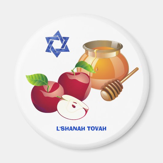Rosh Hashanah | Joodse nieuwjaarscadeau Magneet (Voorkant)