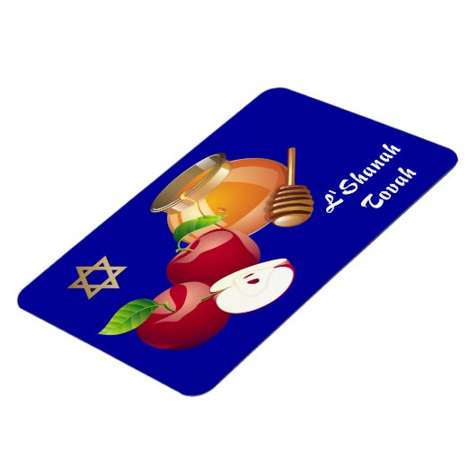 Rosh Hashanah | Joodse nieuwjaarscadeau Magneet (Linkerzijde)