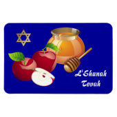 Rosh Hashanah | Joodse nieuwjaarscadeau Magneet (Horizontaal)