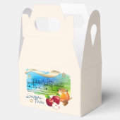 Rosh Hashanah | Joodse nieuwjaarsfeesten aangepast Bedankdoosjes (Geopend)