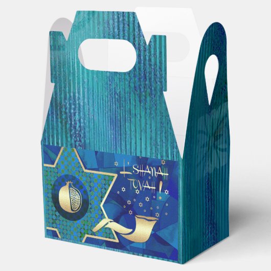 Rosh Hashanah | Joodse nieuwjaarsfeesten Bedankdoosjes (Geopend)