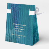 Rosh Hashanah | Joodse nieuwjaarsfeesten Bedankdoosjes (Achterkant)