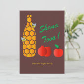 Rosh Hashanah | Joodse nieuwjaarskaarten Kaart (Staand voorkant)