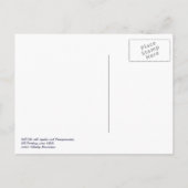 Rosh Hashanah | Joodse nieuwjaarskunst Briefkaart (Achterkant)