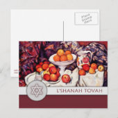 Rosh Hashanah | Joodse nieuwjaarskunst Briefkaart (Voorkant / Achterkant)
