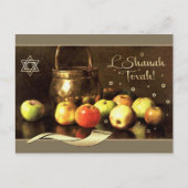 Rosh Hashanah | Joodse nieuwjaarskunst Feestdagenkaart (Voorkant)