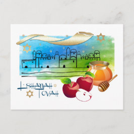 Rosh Hashanah | Joodse nieuwjaarsprogramma-Briefka Briefkaart