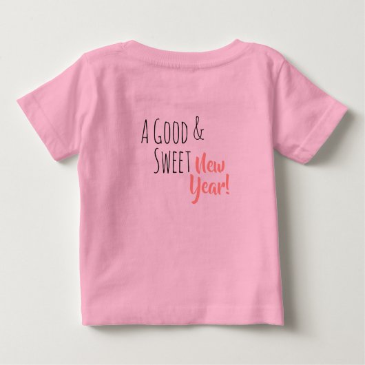 Rosh Hashanah Jwish New Year Holiday Pomegranates (Achterkant)