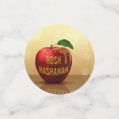 Rosh Hashanah Jwish New Year Honey Apple Confetti (Kleine voorkant)